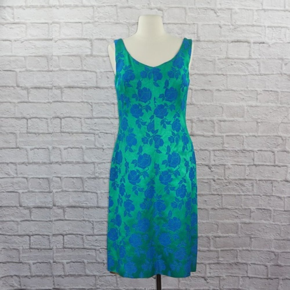Vintage 50s Carol Craig Floral Dress